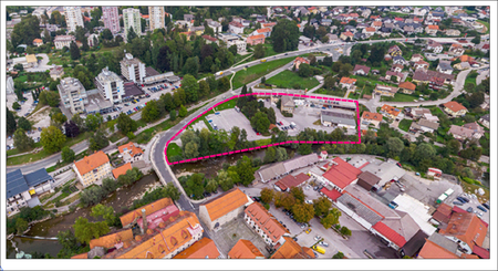 Rešitve za ureditev območja bivši Tehnik v Škofji Loki